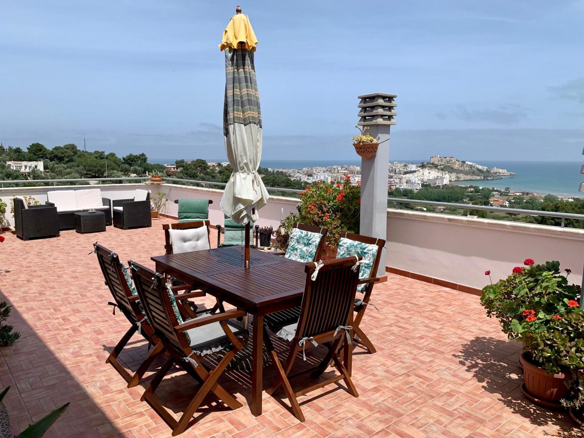 Appartamento Dreaming Penthouse Vieste Esterno foto